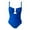 Blue, variant on Womens Long Sleeve Swimsuit One Piece Rash Guard for Surfing UPF 50 Sun Protection Bathing Suit Performance Holiday Swimwear