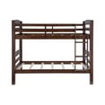 thumbnail image 2 of Pemberly Row Lit Superposé Moderne Simple sur Simple en Bois Espresso, 2 of 15
