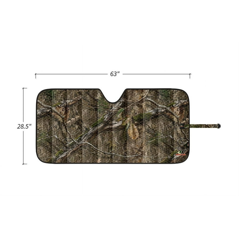 Mossyoak 1Piece Car Accordion Sunshade Camo - Universal Fit