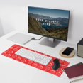 thumbnail image 4 of Red Strawberries Seamless Laptop Mouse Pad 31.5x11.8 inch NonSlip Large Keyboard Rubber Writing Table Mat with Stitched Edges, Perfect for Office and Home, Add a Sweet Touch, 4 of 6