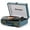 Coral Blue, variant on Udreamer Bluetooth Portable Suitcase Record Player with 3-speed Turntable & Built-in Speakers | Black