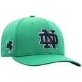 thumbnail image 3 of Men's Top of the World Green Notre Dame Fighting Irish Reflex Logo Flex Hat, 3 of 4