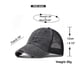 thumbnail image 2 of Gorra de béisbol unisex de denim - Hebilla ajustable - Gorra con protección solar - Para actividades al aire libre y todas las estaciones, 2 of 3