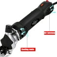 thumbnail image 6 of OhhGo Sheep Shears 900W, Professional Electric Sheep Shears, Animal Grooming Clippers for Sheep Alpacas Goats, 6 Speed Livestock Haircut for Grooming Sheep Goats Large Dog Thick Coats, 6 of 11