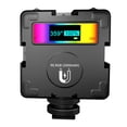 thumbnail image 1 of Lámpara flash,Luz de video RGB RGB 360 ° Luz de cámara LED a todo color con 3 zapata fría 20 modos de escena 2500 Abody Lámpara flash, 1 of 7