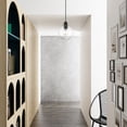 thumbnail image 6 of 48972-04 Livex Lighting Downtown - 1 Light Sphere Pendant In Industrial Style-16.25 Inches Tall and 8 Inches Wide-Black/Brushed Nickel Finish, 6 of 9