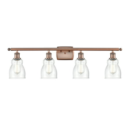 

Innovations Lighting 516-4W Ellery Ellery 4 Light 36 Wide Bathroom Vanity Light - Copper