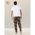 thumbnail image 3 of North 15 Men's Camouflage Micro Fleece Lounge Pants - Medium, Camoprint1, 3 of 9