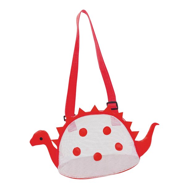 Bolsa de malla de playa Bolsa de concha Bolsa de recolección Bolsas de almacenamiento Bolsa de concha Juguete de arena de playa para rojo Zulema Tote de playa para niños
