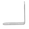 thumbnail image 2 of Uxcell 50mmx50mmx2mm Stainless Steel L Shaped Angle Brackets Shelf Supports 20Pcs, 2 of 4