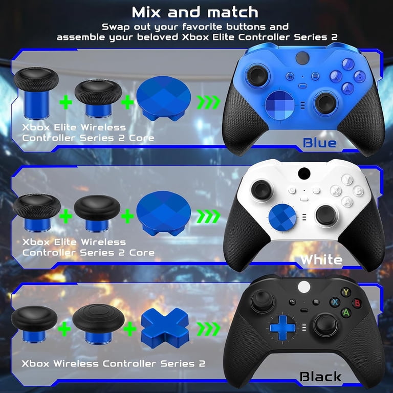 QXWPBV Controller Replacement Parts Kit for Xbox Elite Series 2