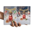 thumbnail image 3 of Happy New Year 2026 Boxer Holiday Balloons Party Snow Travel Passport Wallet Boxers Dog Lover Gifts Idea PU Leather Passport Holder Cover - 13018, 3 of 5