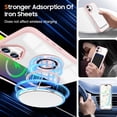 thumbnail image 2 of Cover for iPhone 16 Case with Ring Holder Magnetic Black Compatible with Magsafe Wireless Charger iPhone 16 Phone Case Clear Shockproof Rugged (Pink), 2 of 14