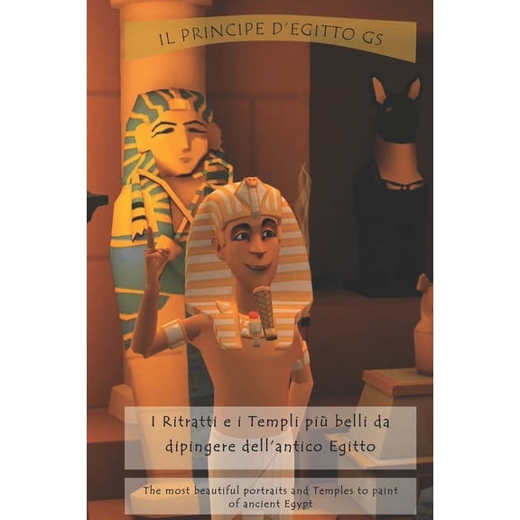 I Ritratti e i Templi più belli da dipingere dell'antico Egitto: The most beautiful Portraits and Temples to paint of ancient Egypt (Paperback)
