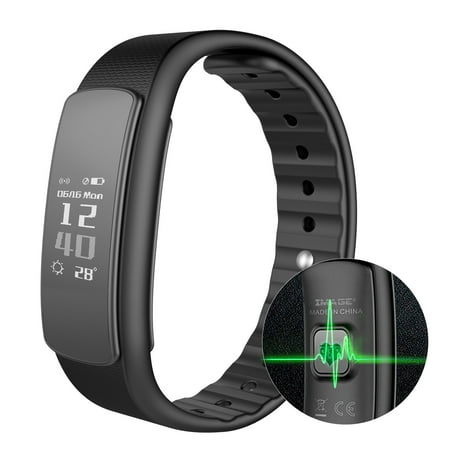 IP67 Waterproof Fitness Tracker Smart Watch Bracelet Band Heart Rate Monitor for Android