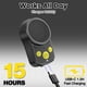 thumbnail image 3 of Altavoz Bluetooth VkingMor Mini Clip-On Portátil Amarillo, 3 of 9