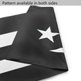 Black And White Puerto Rico Flag Puerto Rican Garden Flag Double Sided black-and-white-puerto-rico-flag-puerto-rican-garden-flag-double-sided