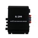 thumbnail image 2 of S-299 Mini 4.1 Amplificador de potencia estéreo de audio Bluetooth Amplificador de audio de control Abanopi Máquina de sonido, 2 of 6