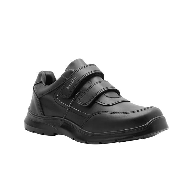 Zapato Derby Escolar Bambino® Piel Negro Doble Contactel negro 21