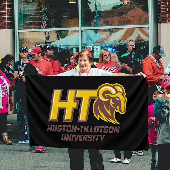 Huston-Tillotson University Logo Banner Breeze Flag Outdoor Flags Home Flag Garden Flag 3 'X 5' Ft
