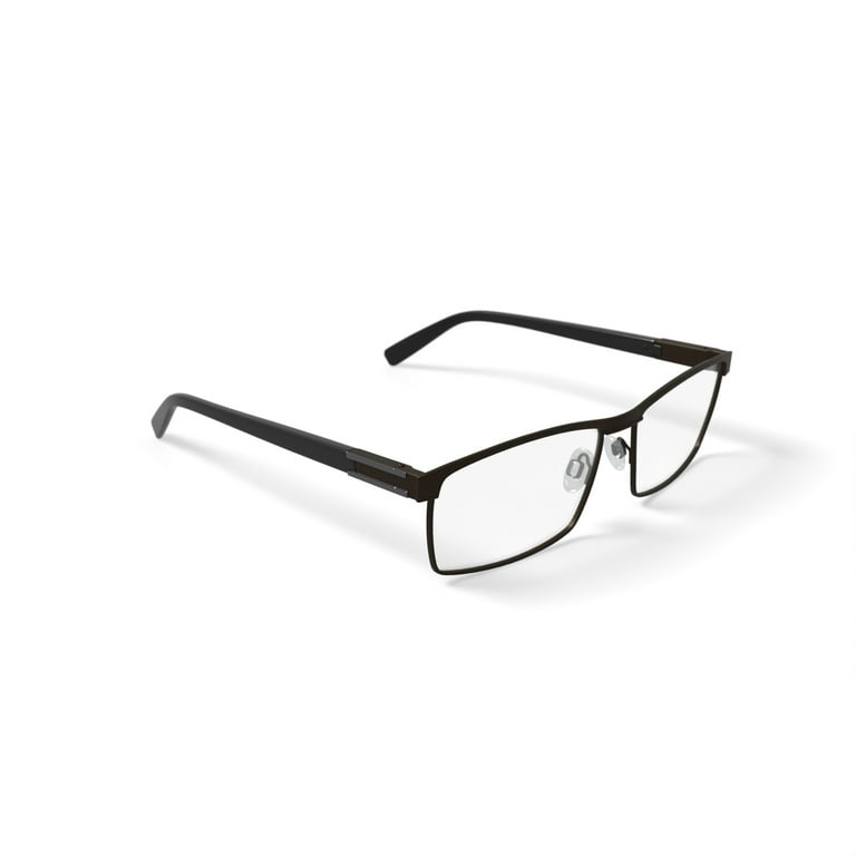 Phat Farm Men's HV706 Browline Prescription Eyeglasses with Case