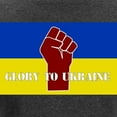 thumbnail image 3 of CafePress - Glory To Ukraine Long Sleeve T Shirt - Women's Long Sleeve Graphic Tee Casual Fit, 3 of 4