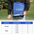 thumbnail image 7 of 25lb Bag Seed Spreader With Waterproof  Rare Baffle And Accurate Gears Handheld Grass Spreaders For Lawns Blue, 7 of 7