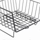 thumbnail image 3 of Under Shelf Basket Good Load Bearing Under Shelf Storage Iron Under Cabinet Shelf with Curved Hook, Black, 3 of 5