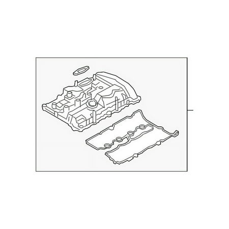 Genuine OE BMW Valve Cover - 11-12-7-611-278