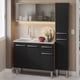 thumbnail image 2 of Mueble de Cocina Compacta Madesa Emilly 137cm Con Tarja, 2 of 12