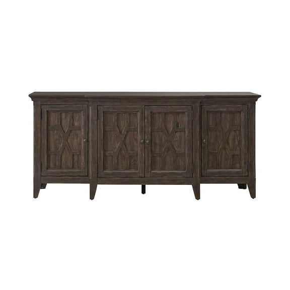 Paradise Valley 76 Inch TV Console in Brown