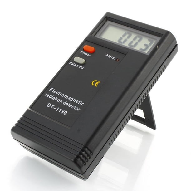 Detector de radiación electromagnética digital LCD Herramienta de probador de dosímetro de medidor EMF Inevent DZ0932-00B