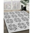thumbnail image 3 of Ahgly Company Machine Washable Indoor Rectangle Transitional Platinum Gray Area Rugs, 3' x 5', 3 of 7