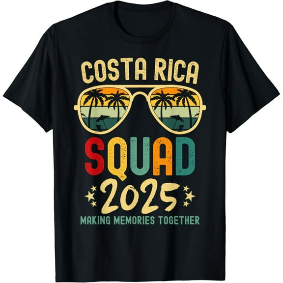 Playful Comfort Tee - Costa Rica Vacation Squad 2025 Family Vacation Trip Matching T-Shirt