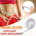 thumbnail image 5 of Teissuly 150cm Automatic Telescopic Tape Measure Human Body Measurements Measuring Tape, 5 of 9