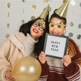 thumbnail image 5 of 12 piezas de anteojos de 2025, anteojos de Feliz Año Nuevo, anteojos de papel divertidos, anteojos para fiesta de Nochevieja Suministros, 5 of 5