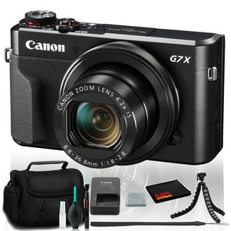 Canon PowerShot G7 X Mark II Compact Digital Camera Bundle with