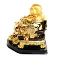 thumbnail image 2 of Dragon Chair Buddha, 2 of 2