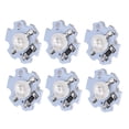 thumbnail image 1 of Light Source Chip, LED Lamp Bead High Power 0.5W 5V 25Pcs Easy To Install With Aluminum Plate For DIY Lighting Fixtures For Flashlights Green Light: 520-525nm, 1 of 8