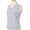 Berry Cream, variant on Monterey Club Ladies Flower Print V-Shape Sleeveless Golf Polo Shirt #2573