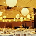 thumbnail image 5 of 10 Pcs White Paper Lanterns Great Home, Party & Wedding Decorations 10 inch, 5 of 7