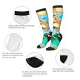 thumbnail image 4 of Saiise Bluey Funny Socks Men Women Boys Kids Adults Novelty Graphic Crew Tube Socks Crazy Design Casual Dress Socks for Sports,Running,Travel, 4 of 7