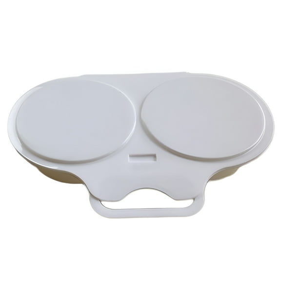 ACDANC Microwave Egg Fryer,Microwave Egg Cooker,Poacher for Breakfast Sandwiches,Microwave Maker for 2 Cavity Egg Poacher (Microwaveable)
