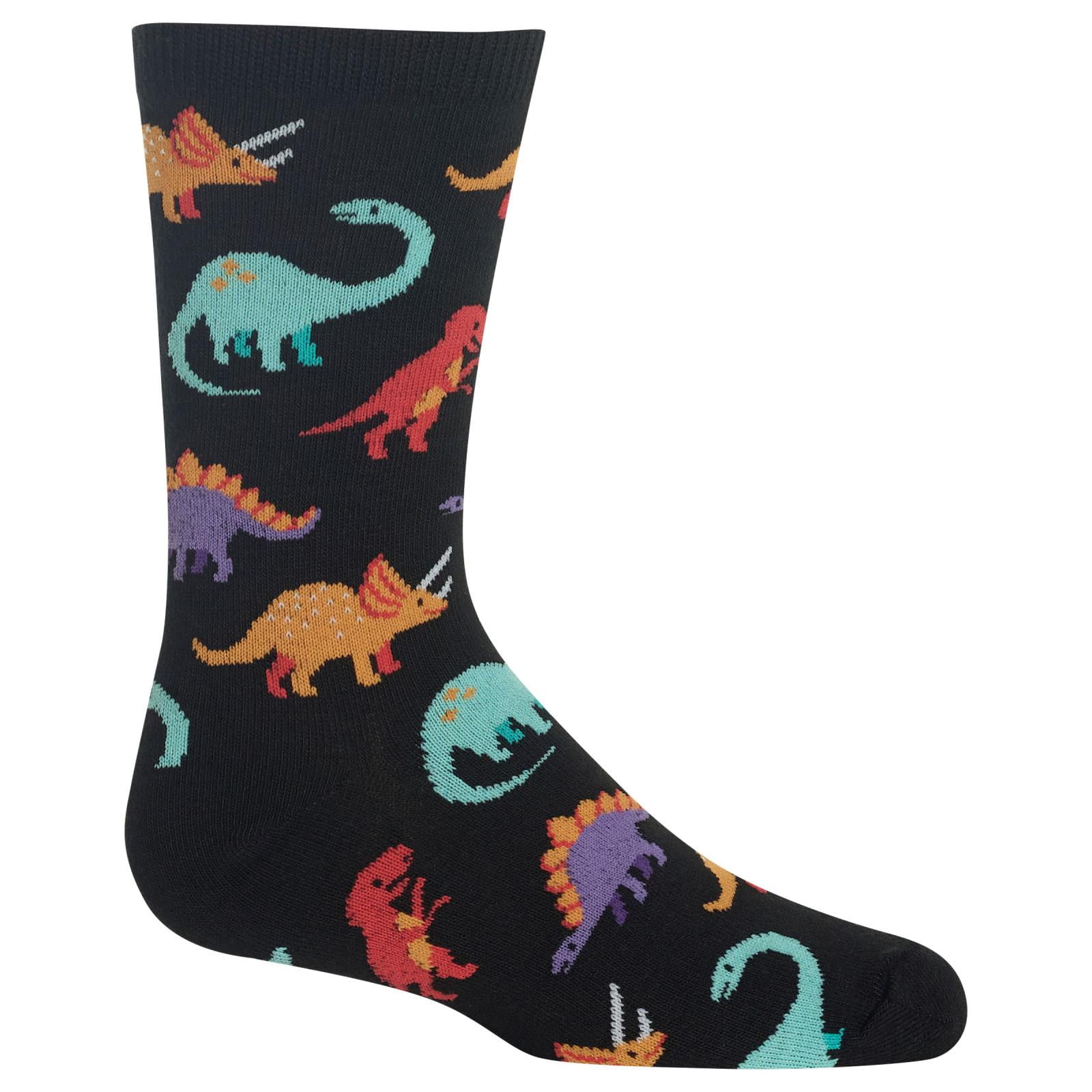 Dinosaur 90s pattern Custom Socks Creative Casual Crew Socks Classics Sport Long Sock