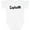AA-White, variant on Inktastic Captain with pirate hat Boys or Girls Baby Bodysuit