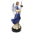 thumbnail image 4 of Archangel Saint Raphael Holding Staff And Fish Statue With Name Base 8"H Series, 4 of 9