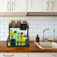 thumbnail image 6 of 2-Tier Pull Out Under Sink Organizer with Sliding Baskets – Adjustable Height, Space-Saving Metal Shelf, 6 of 8