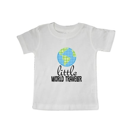

Inktastic Little World Traveler Gift Baby Boy or Baby Girl T-Shirt