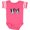 Football Pink and White, variant on Inktastic Boston Terriers (dark Apparel) Boys or Girls Baby Bodysuit