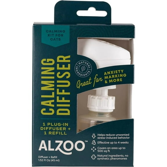 ALZOO All Natural Calming Plug-in   Refill for Cats